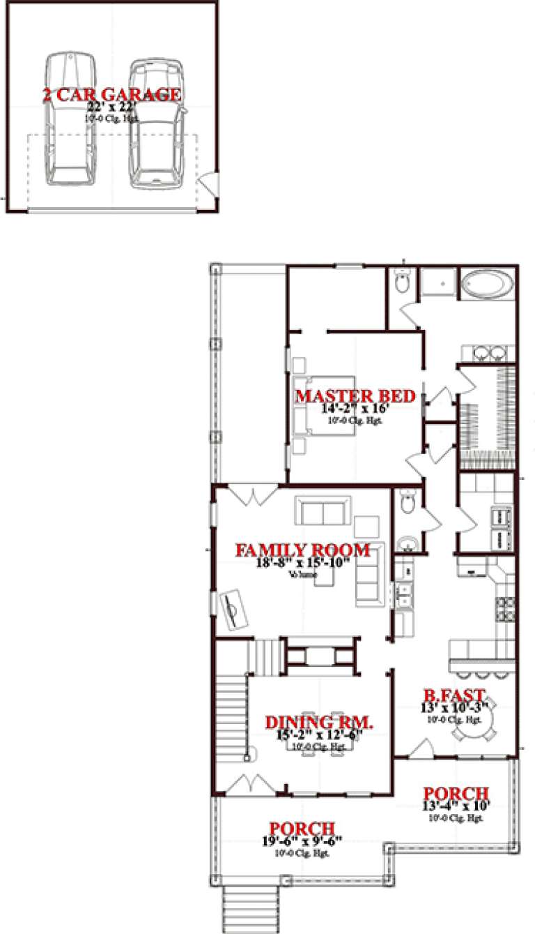 House Plan House Plan #15739 Drawing 1