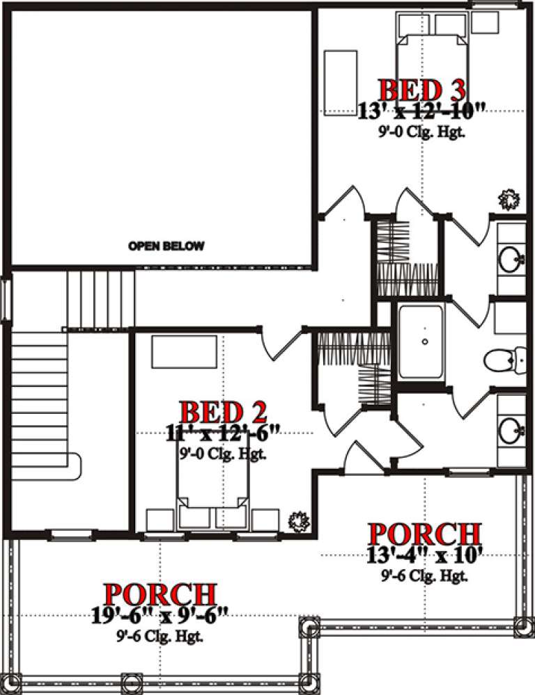 House Plan House Plan #15739 Drawing 2