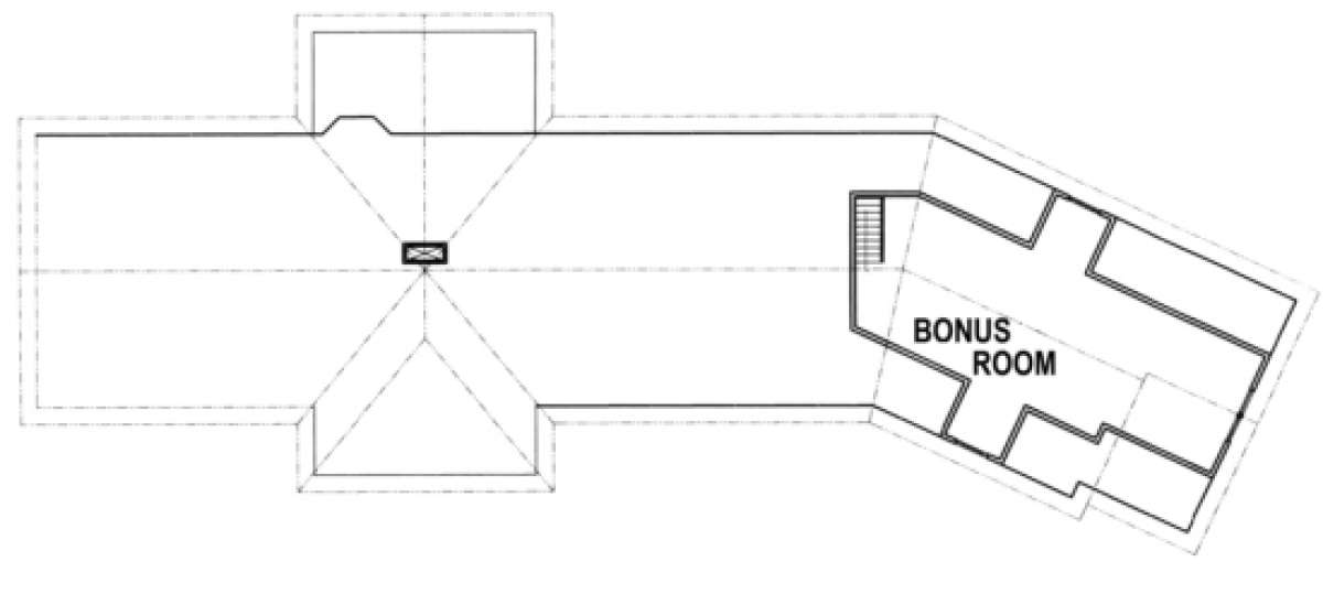 Attic/Bonus Floor for House Plan #039-00272
