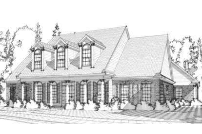 5 Bed, 4 Bath, 3614 Square Foot House Plan - #1070-00206