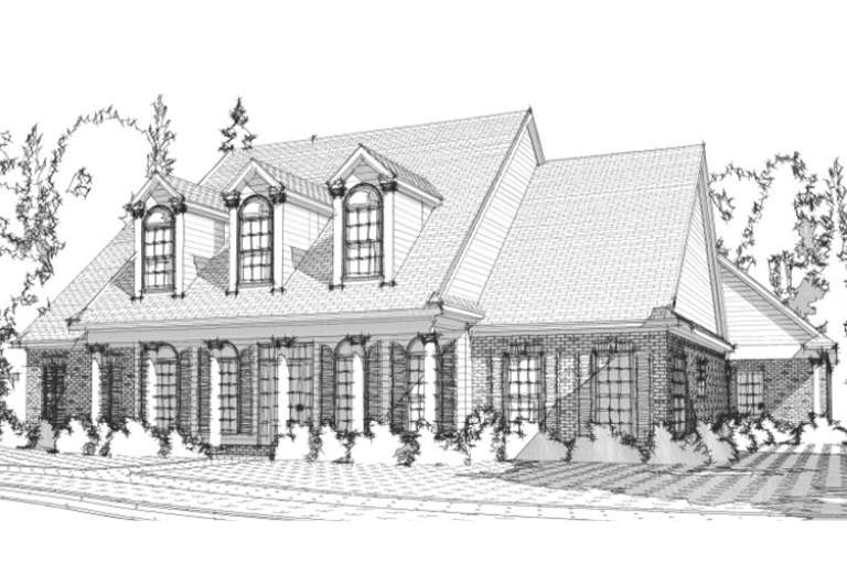 Traditional House Plan #1070-00206 Elevation Photo