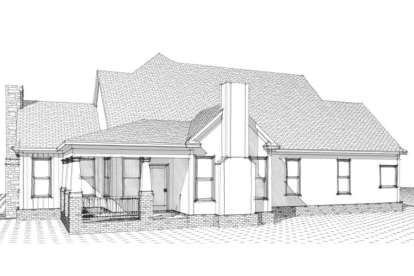 Traditional House Plan #1070-00209 Elevation Photo