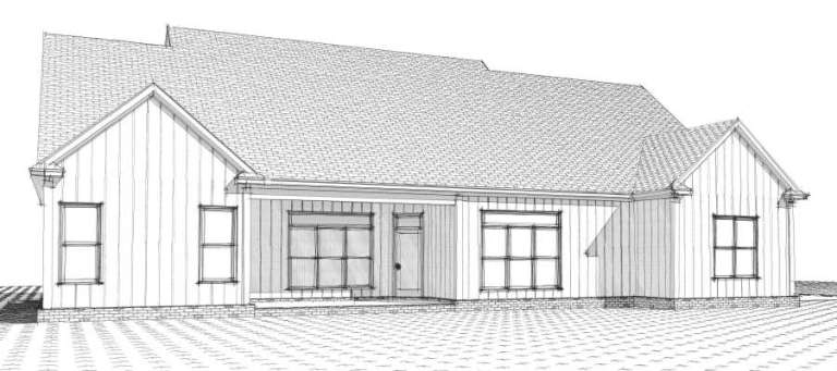 Traditional House Plan #1070-00210 Elevation Photo