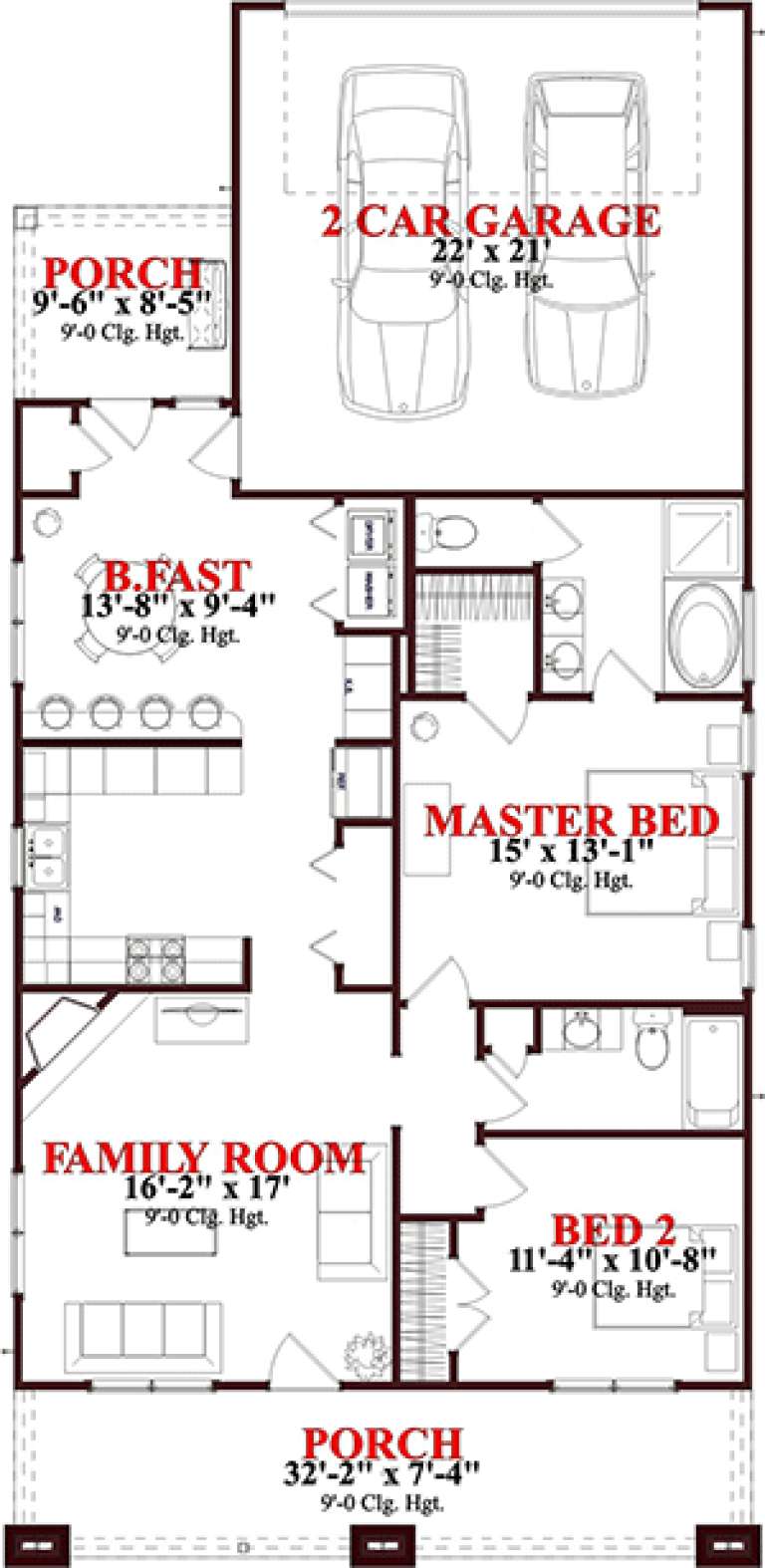 House Plan House Plan #15747 Drawing 1