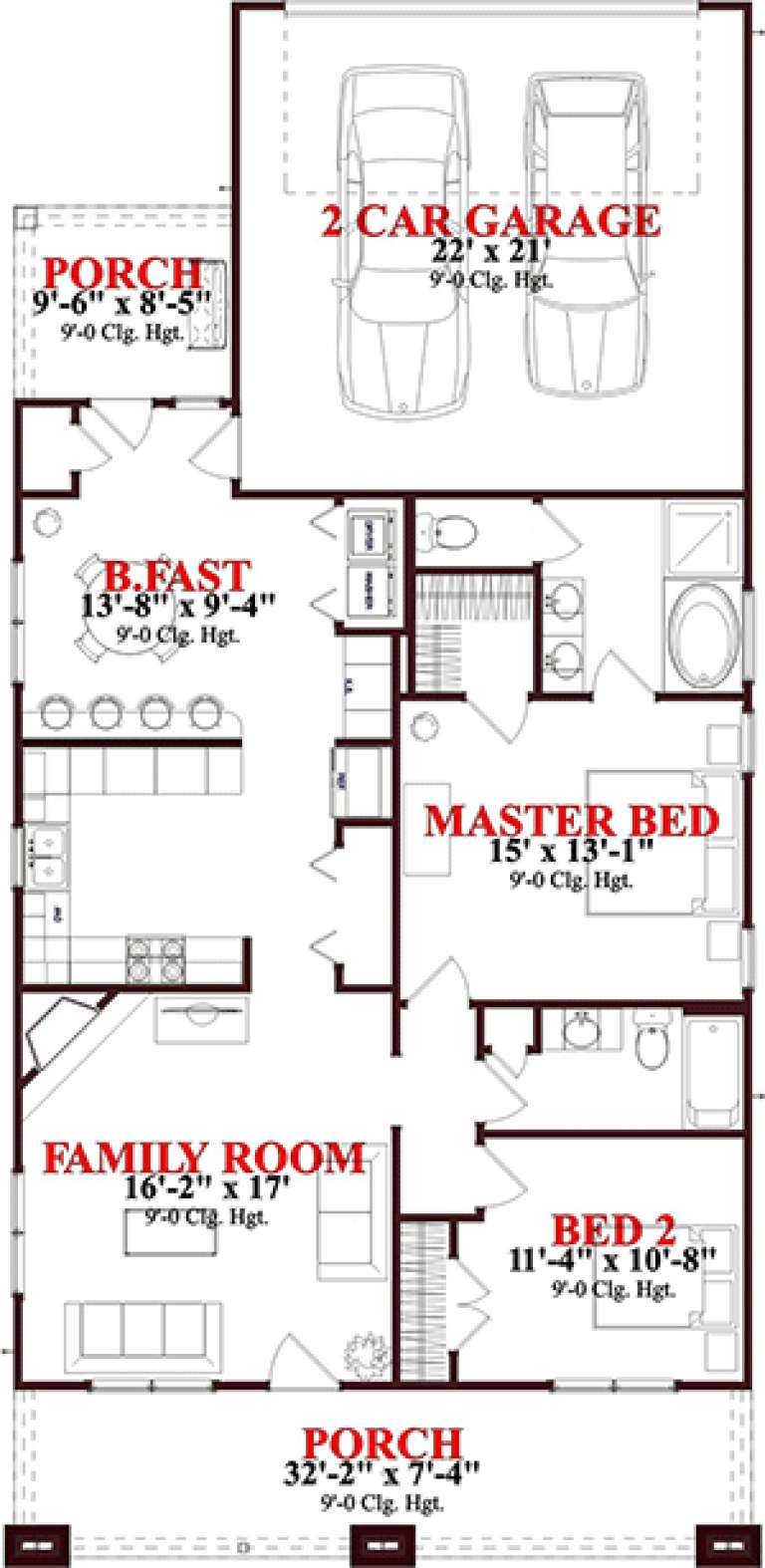 House Plan House Plan #15747 Drawing 1