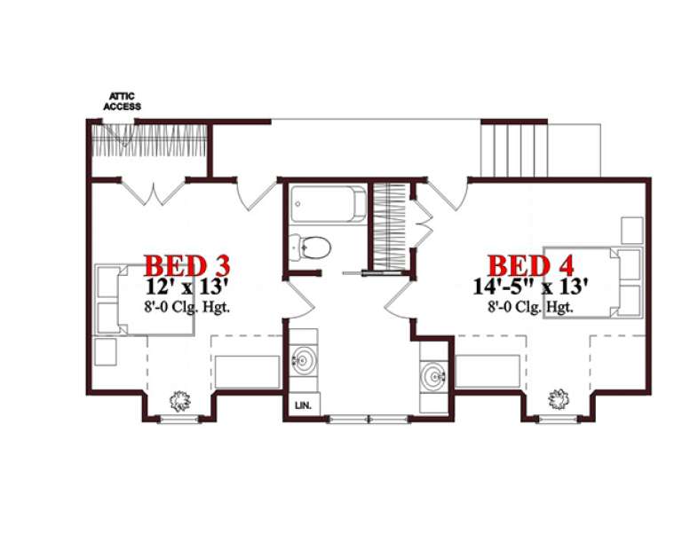 House Plan House Plan #15748 Drawing 2