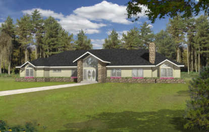 House Plan House Plan #1575 Front Elevation