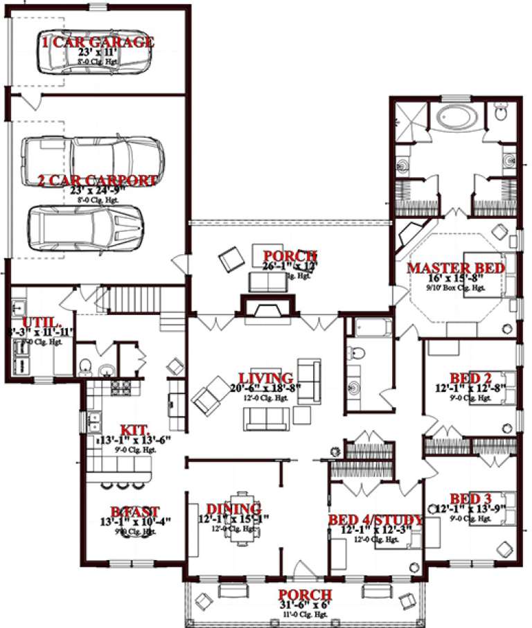 House Plan House Plan #15750 Drawing 1