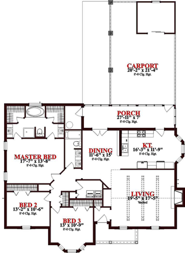 House Plan House Plan #15755 Drawing 1