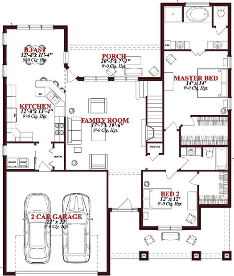 House Plan House Plan #15760 Drawing 1