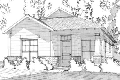 Craftsman House Plan #1070-00228 Elevation Photo