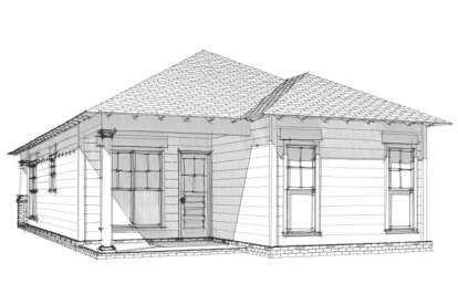 Craftsman House Plan #1070-00228 Elevation Photo