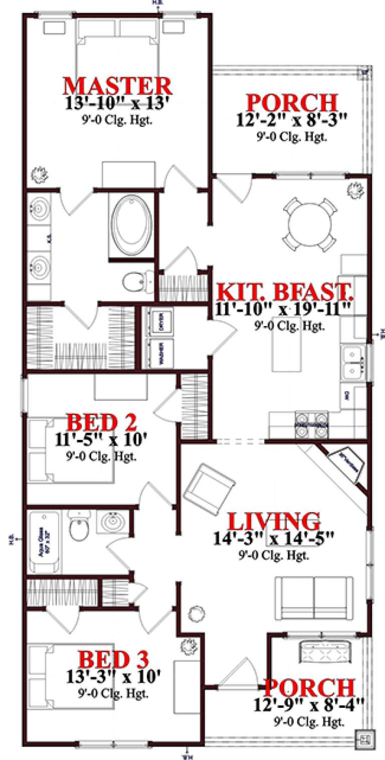 House Plan House Plan #15762 Drawing 1