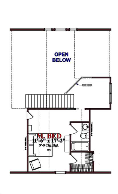 Floorplan 1 for House Plan #1070-00236