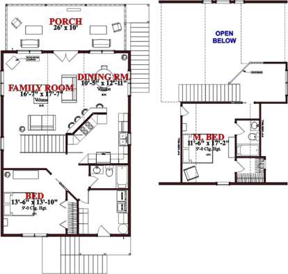 Floorplan 2 for House Plan #1070-00236