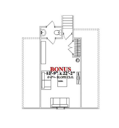 Floorplan 2 for House Plan #1070-00238