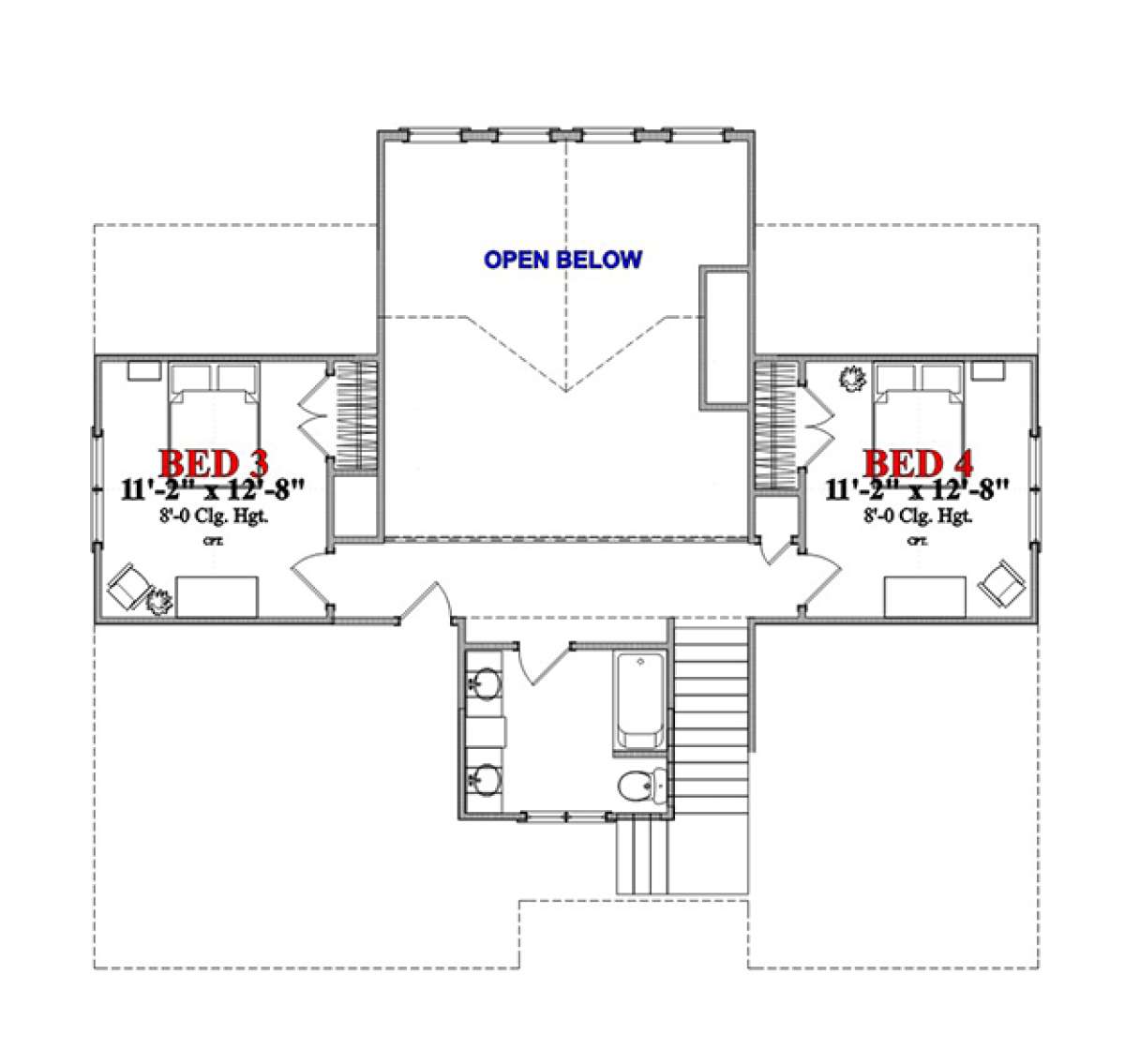 Floorplan 2 for House Plan #1070-00239