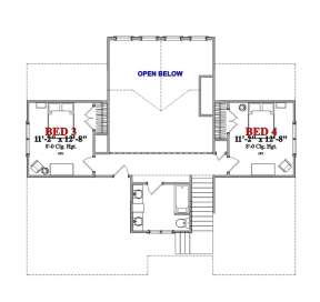 Floorplan 2 for House Plan #1070-00239