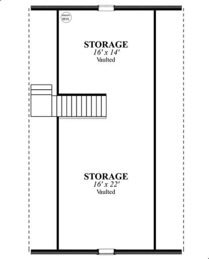 Floorplan 2 for House Plan #1070-00243