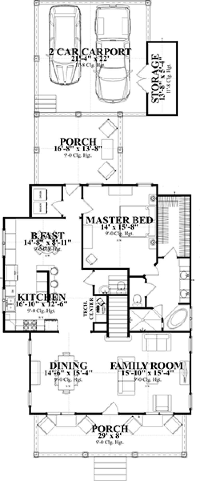 House Plan House Plan #15783 Drawing 1