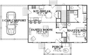 Main Floor for House Plan #1070-00252