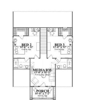 Floorplan 2 for House Plan #1070-00254