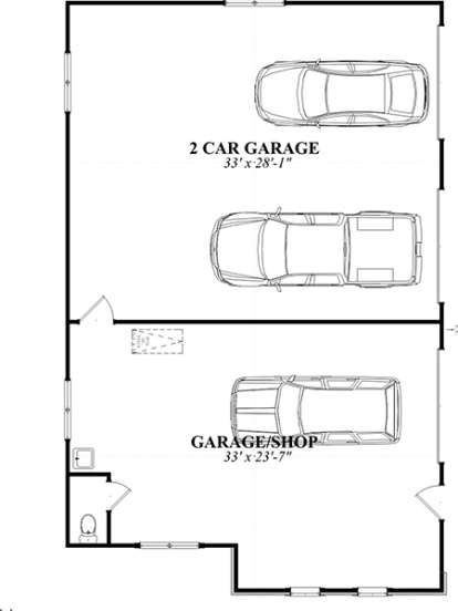 Floorplan 1 for House Plan #1070-00257