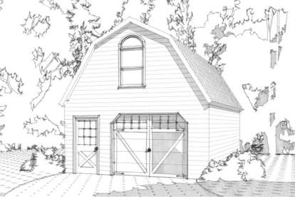 Barn House Plan #1070-00260 Elevation Photo