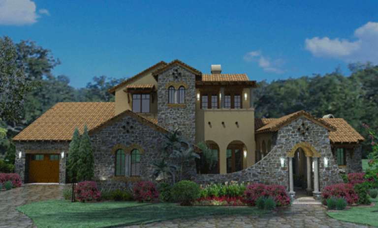 House Plan House Plan #15800 Front Elevation