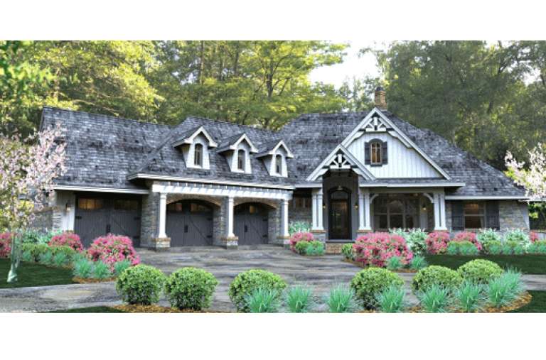 House Plan House Plan #15803 Front Elevation