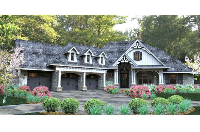 Craftsman House Plan #9401-00021 Elevation Photo