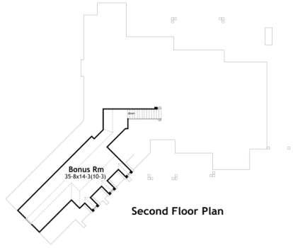 Bonus Room for House Plan #9401-00021