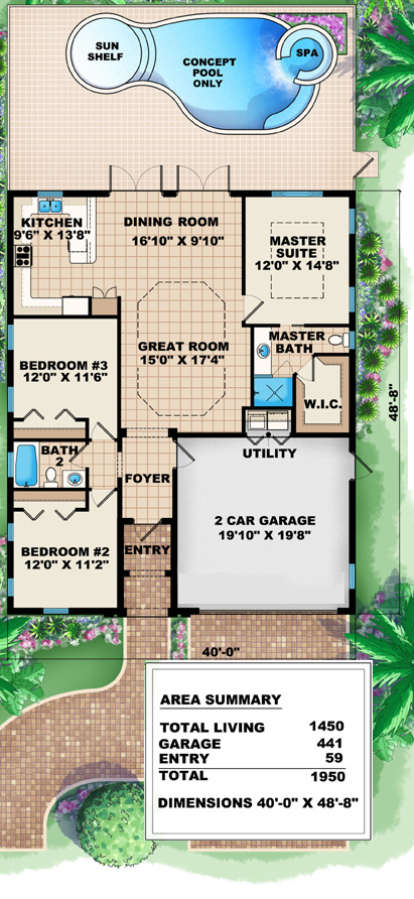 Main Floor for House Plan #1018-00004