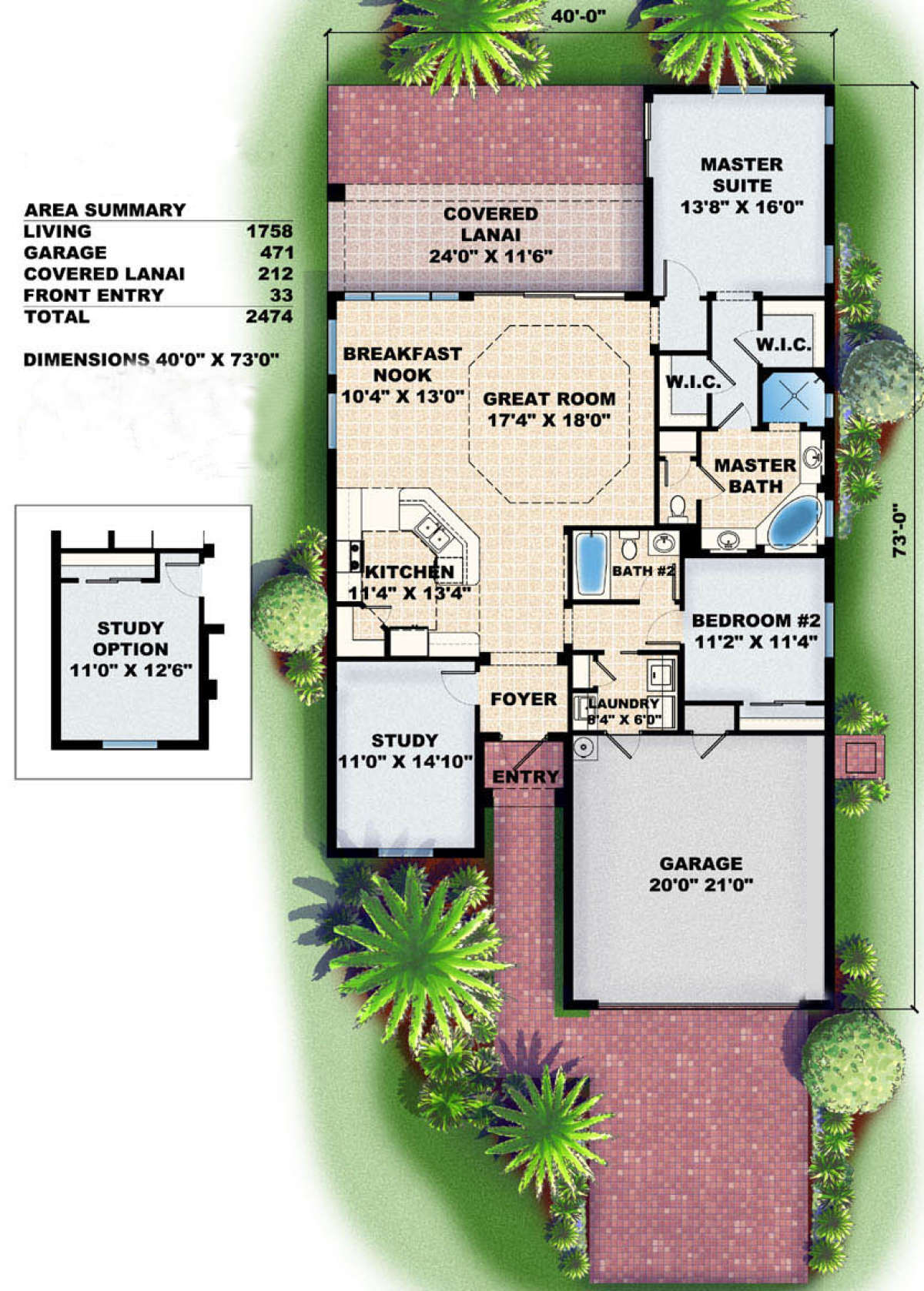 Main Floor for House Plan #1018-00005