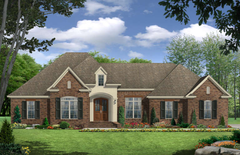 House Plan House Plan #15809 Front Elevation