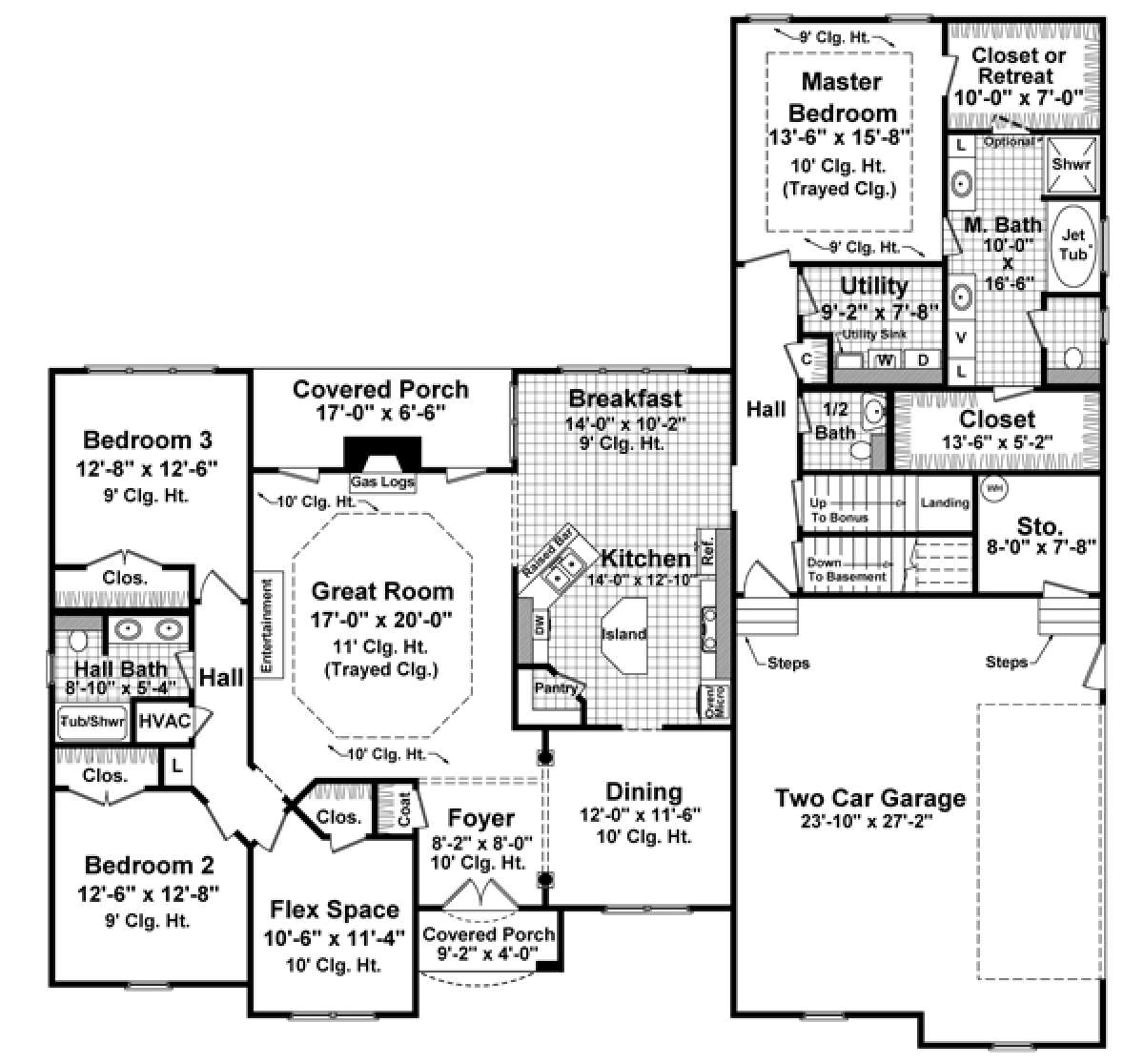 Main Floor for House Plan #348-00214