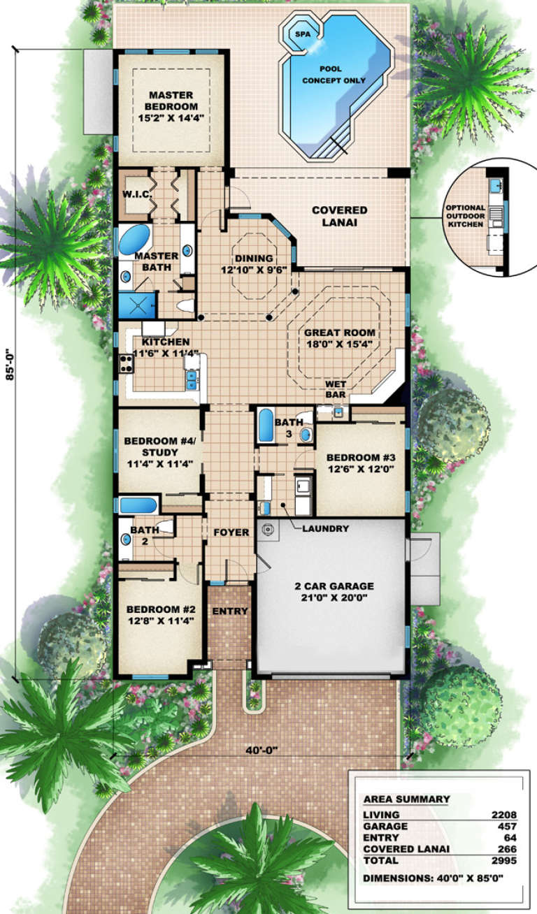 House Plan House Plan #15816 Drawing 1