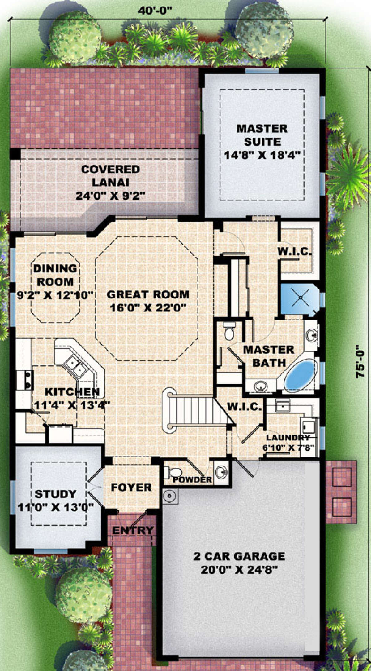 Main Floor for House Plan #1018-00016