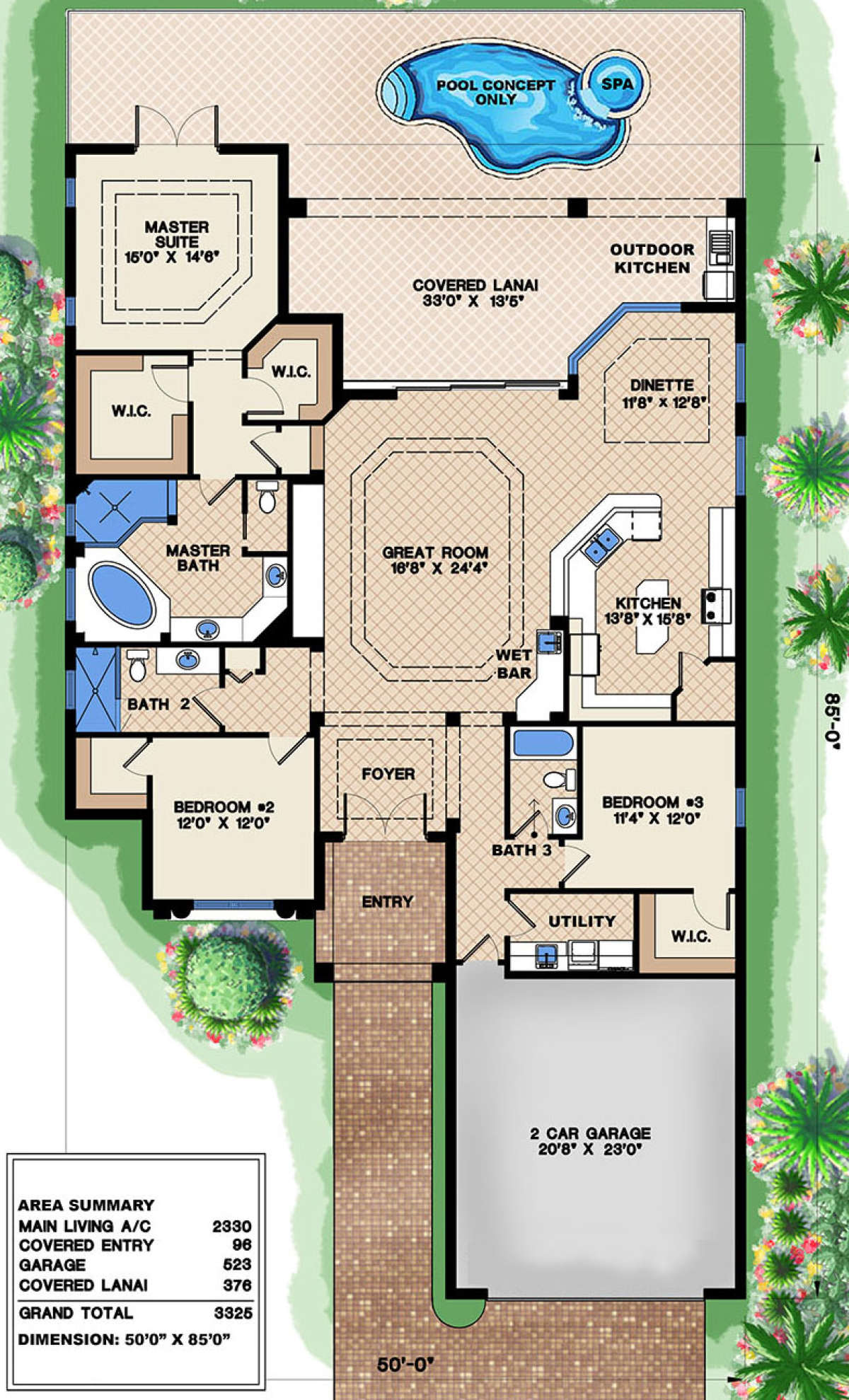Main Floor for House Plan #1018-00017