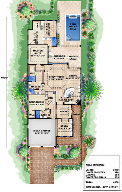 Main Floor for House Plan #1018-00019