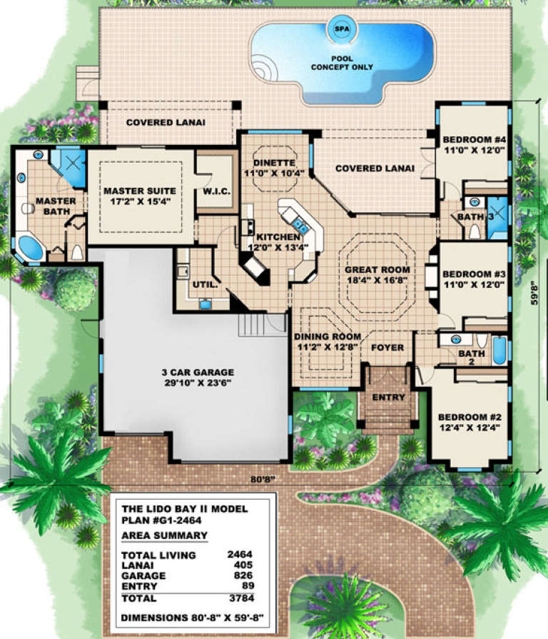 House Plan House Plan #15826 Drawing 1