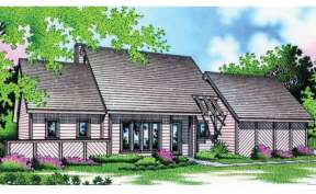 Traditional House Plan #048-00042 Elevation Photo
