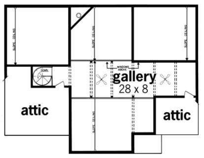 Floorplan 2 for House Plan #048-00042