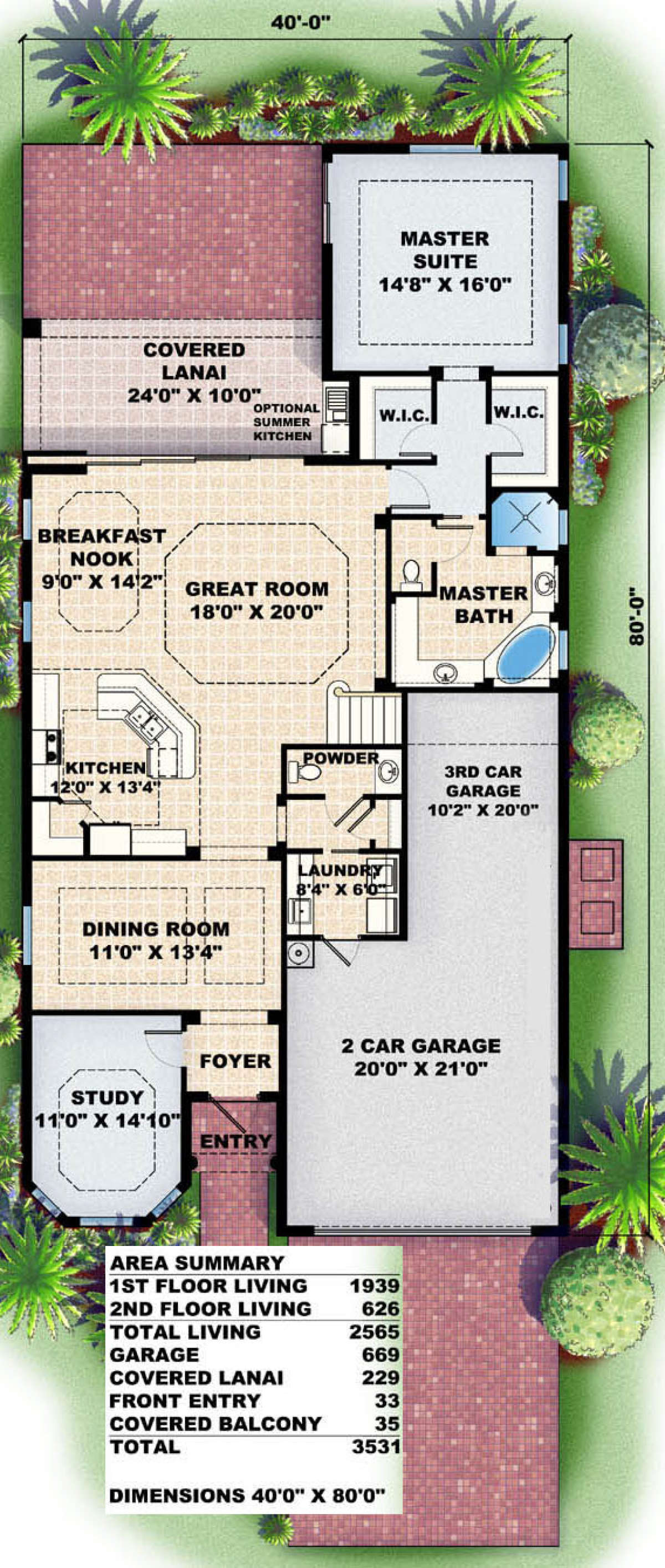 Main Floor for House Plan #1018-00028