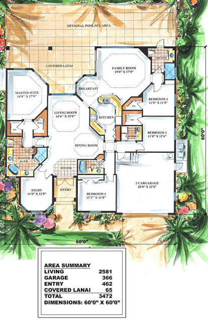 Main Floor for House Plan #1018-00031