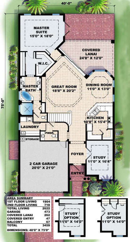 Main Floor for House Plan #1018-00032