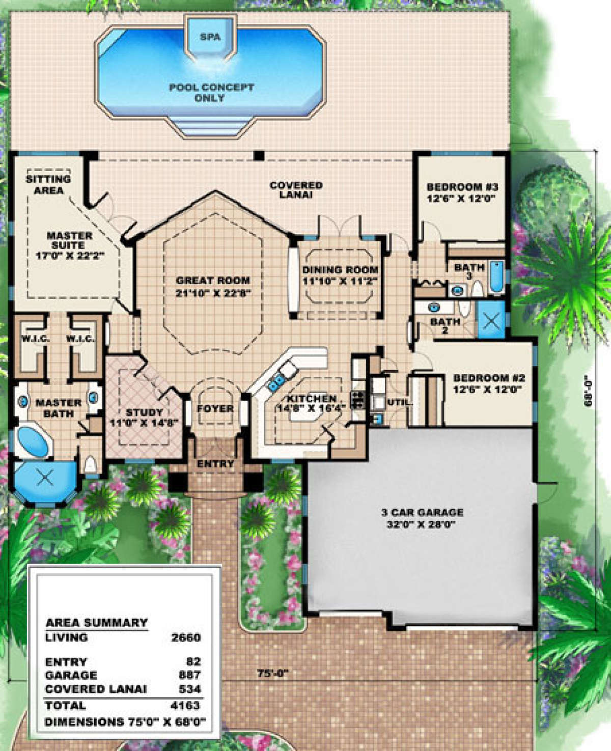 Main Floor for House Plan #1018-00033