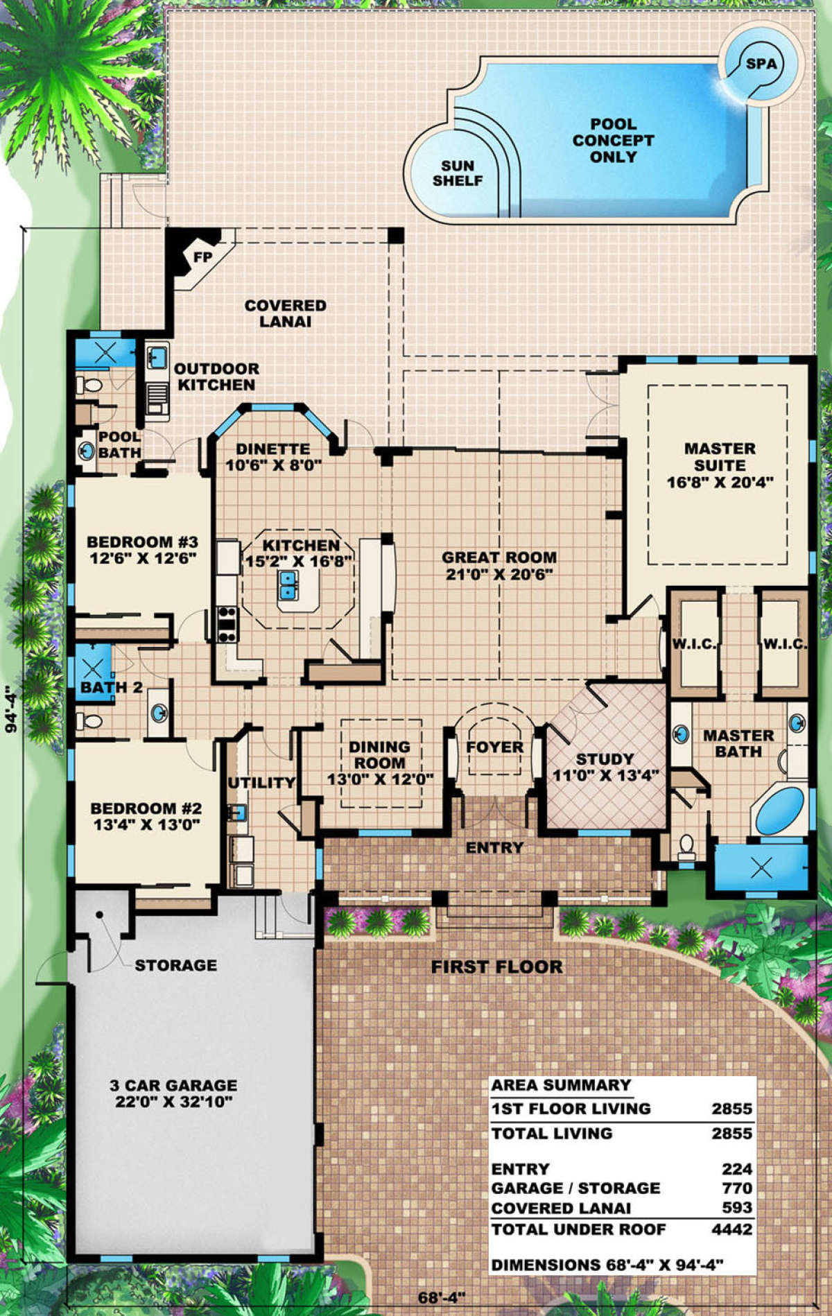 Main Floor for House Plan #1018-00041