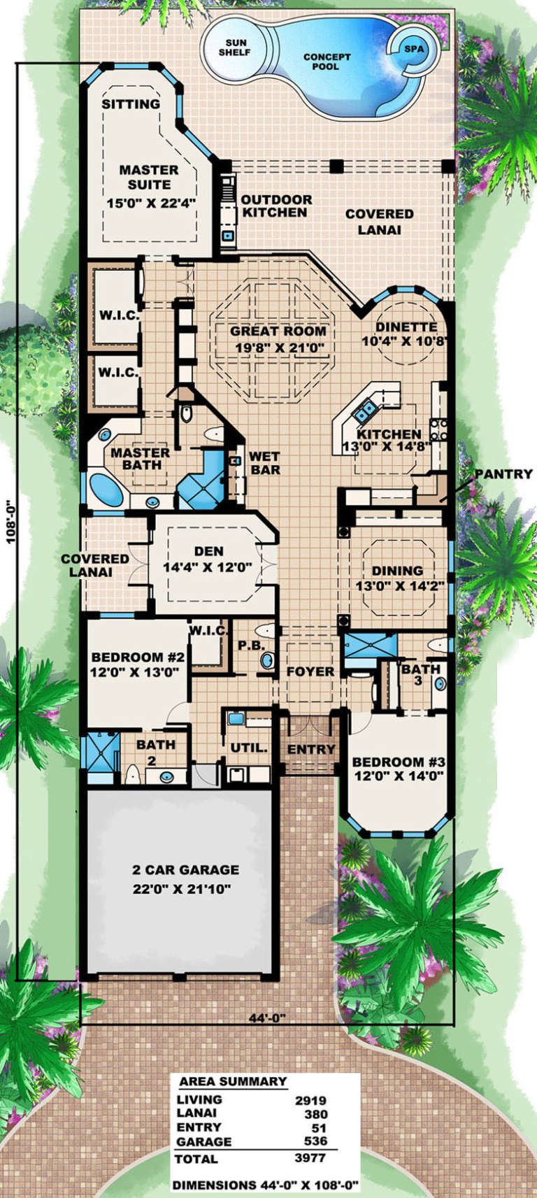 House Plan House Plan #15847 Drawing 1