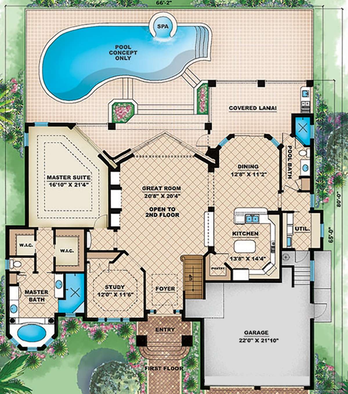 Main Floor for House Plan #1018-00047